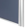 Porte de placard coulissante atelier bleu profil gris GoodHome Arius H. 248,5 x L. 91.2 cm + amortisseurs
