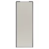 Porte de placard coulissante gris clair mat profil gris GoodHome Arius H. 248,5 x L. 92.2 cm + amortisseurs