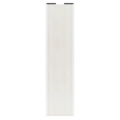Porte de placard coulissante bois nordique profil blanc GoodHome Arius H. 248,5 x L. 62.2 cm + amortisseurs