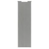 Porte de placard coulissante béton profil blanc GoodHome Arius H. 248,5 x L. 77.2 cm + amortisseurs