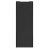 Porte de placard coulissante anthracite profil noir GoodHome Arius H. 248,5 x L. 92.2 cm + amortisseurs