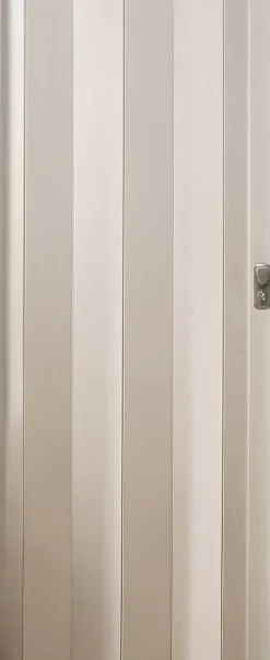 Porte extensible PVC blanc cérusé Spacy 205 x 84 cm