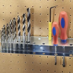 Porte outils Mottez pour 23 tournevis/forets montage sur panneau perforé