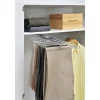Porte pantalons pour penderie pour 12 pantalons