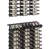 Porte-Bouteille kit mural pour 144 bouteilles noir