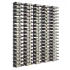Porte-Bouteille kit mural pour 180 bouteilles noir