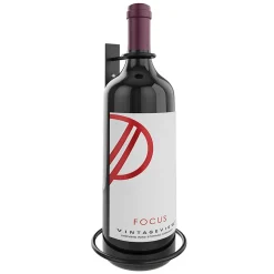 Porte-bouteille vertical pour une bouteille de vin noir