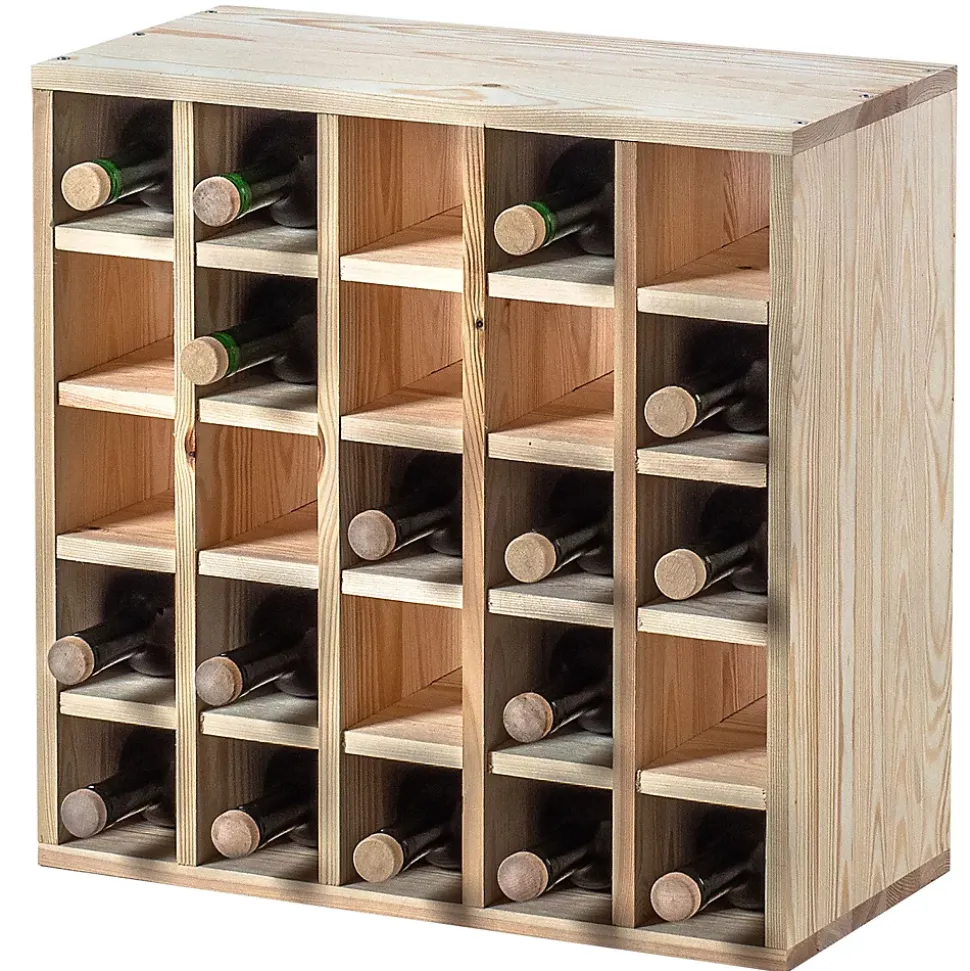 Porte-bouteilles KADAX Chess naturel K11375