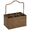 Porte-bouteilles The floral 6 bouteilles marron - Atmosphera