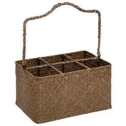 Porte-bouteilles The floral 6 bouteilles marron - Atmosphera