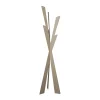 Porte-manteau Zeus 40x177 cm en fer beige Design contemporain élégant Autonome pour entrée, chambre ou bureau Fabriqué en Italie