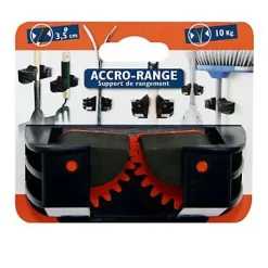 Porte-outils simple Clipper Accel Ø 3,5 cm orange