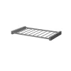 Porte-pantalons coulissant en acier gris 8 barres GoodHome Atomia L.71,4 x P. 45 cm