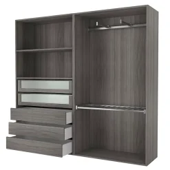 Porte-pantalons coulissant acier gris Atomia L. 96,4 cm x P. 40 cm GoodHome