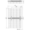 Portepantalons double amovible pour armoire Self