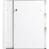 Portes coulissantes SNACK134 SIMMOB Blanc L49 x H76,5 cm