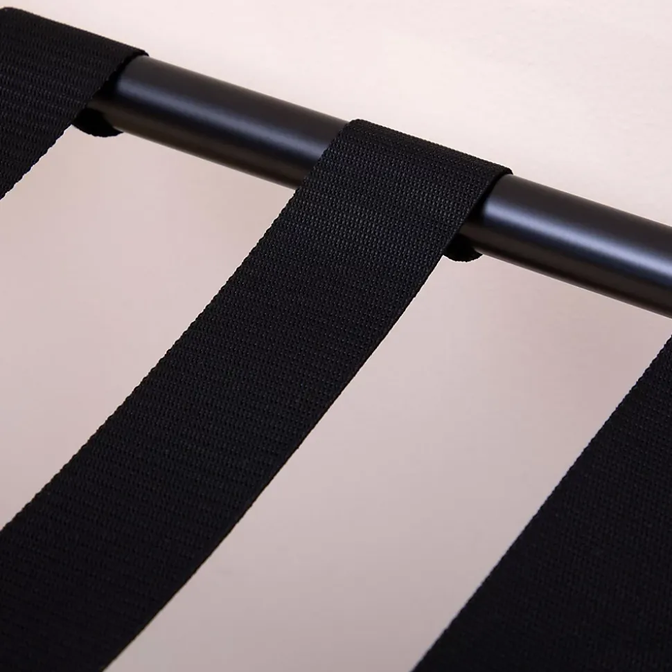 Porte-valise VOYAGE, structure pliable en métal noir
