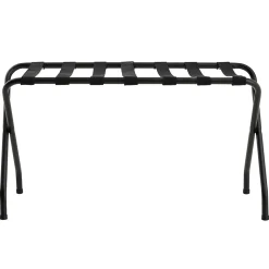 Porte-valise VOYAGE, structure pliable en métal noir