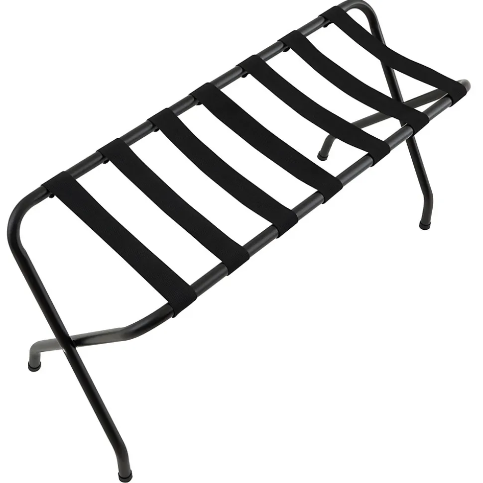 Porte-valise VOYAGE, structure pliable en métal noir