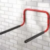 Porte-vélos pour le garage coloris rouge Mottez fixation murale capacité 2 vélos