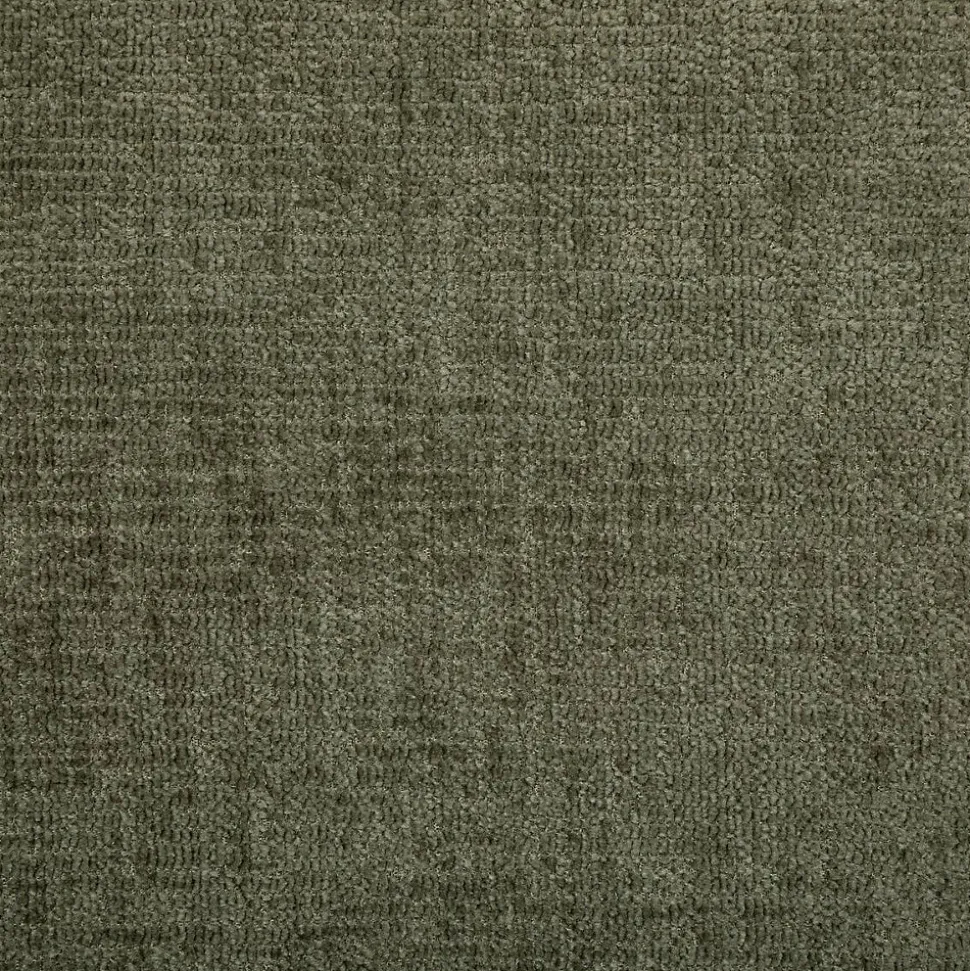 Pouf Mavuno en velours 87x93cm vert cèdre - Atmosphera