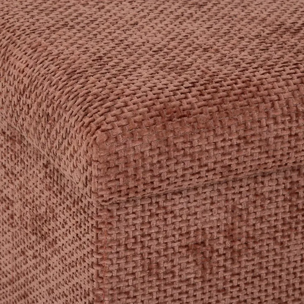 Pouf Mix'n Modul pliable 31x31cm terracotta - Terracotta- 5five