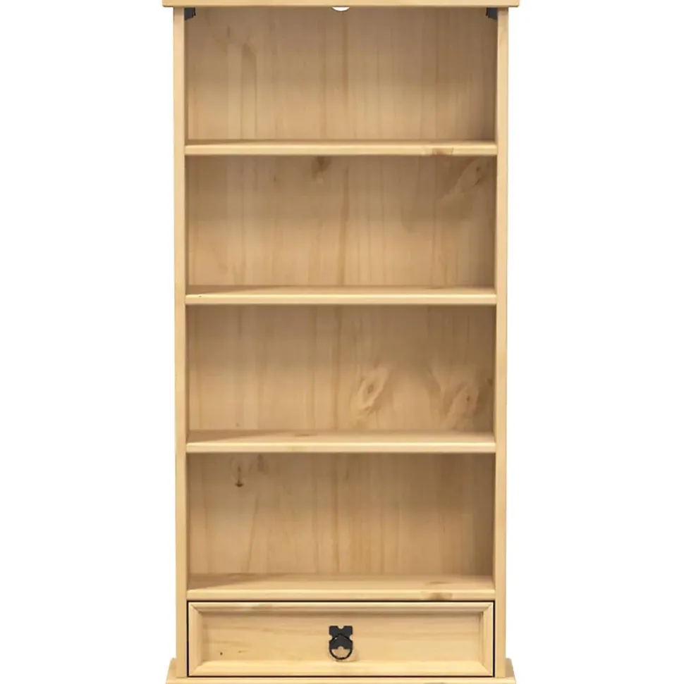 Prolenta Premium - Armoire à CD Corona 52x17,5x103 cm bois de pin massif