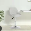 Prolenta Premium - Chaise de salle à manger Blanc Similicuir