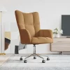 Prolenta Premium - Chaise de relaxation Marron Velours