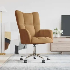 Prolenta Premium - Chaise de relaxation Marron Velours