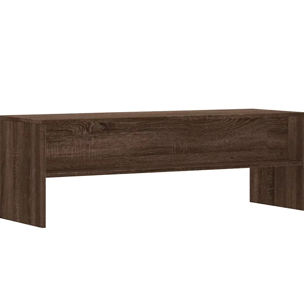 Prolenta Premium - Meuble TV chêne marron 120x40x40 cm bois d'ingénierie