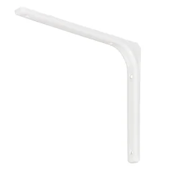 Équerre en acier blanc Form Alchimy H.30 x P. 25 cm