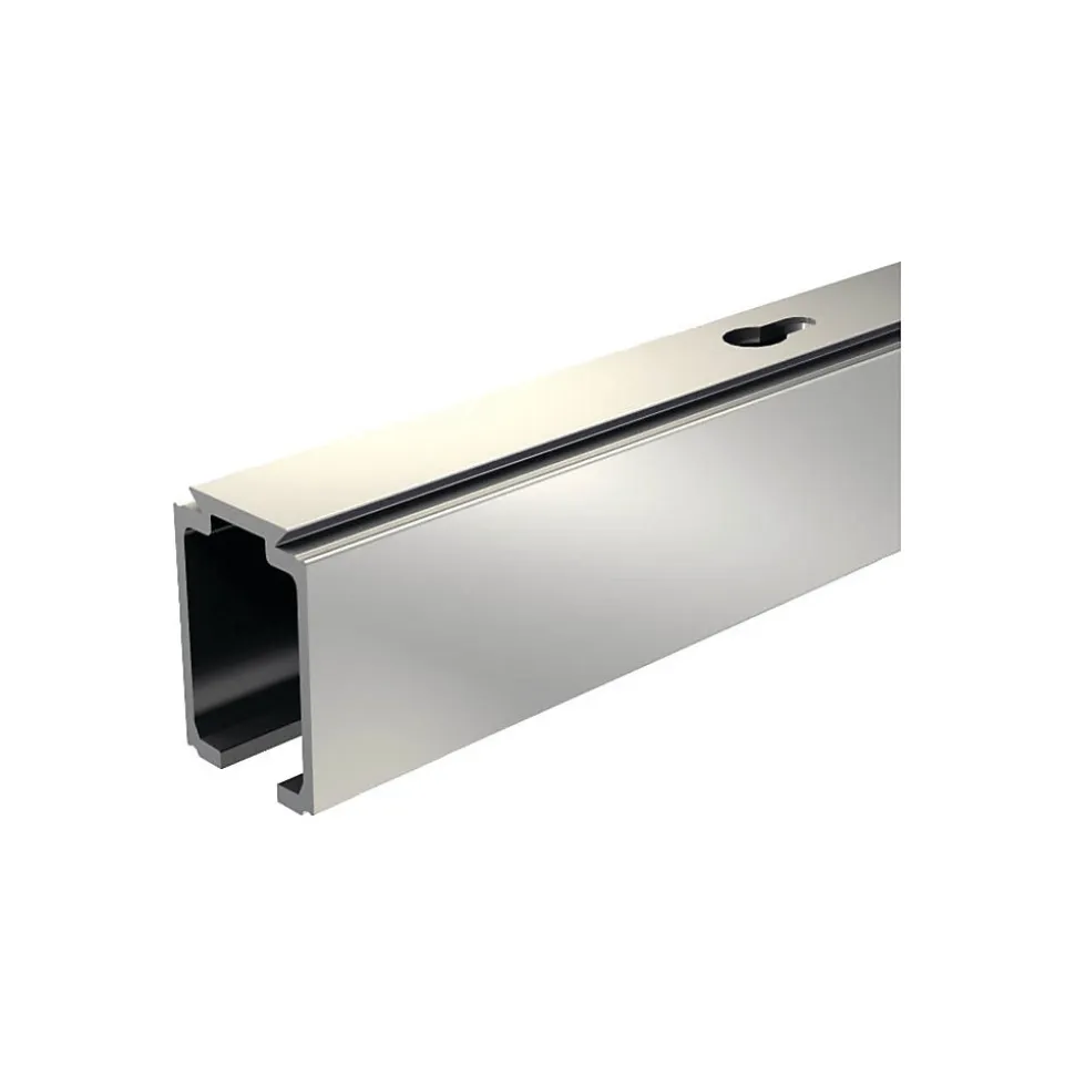 Rail aluminium 3ml anodisé pour coulissant SAF80 - MANTION - 11108/300