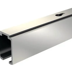 Rail aluminium 2ml anodisé pour coulissant SAF120 - MANTION - 11312/200