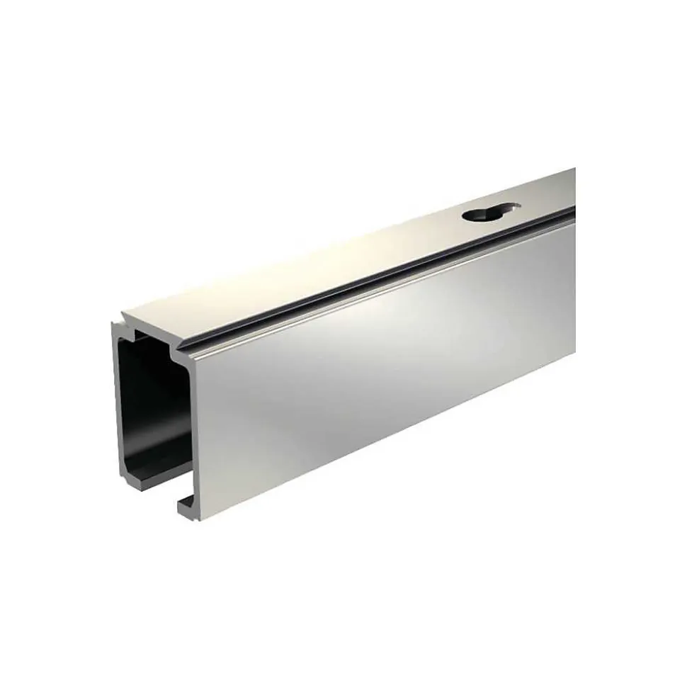 Rail aluminium 3ml anodisé pour coulissant SAF120 - MANTION - 11312/300