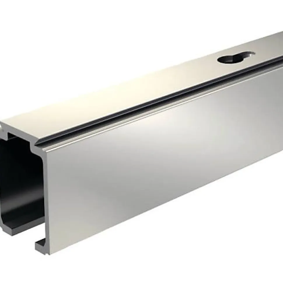 Rail aluminium 3ml anodisé pour coulissant SAF120 - MANTION - 11312/300