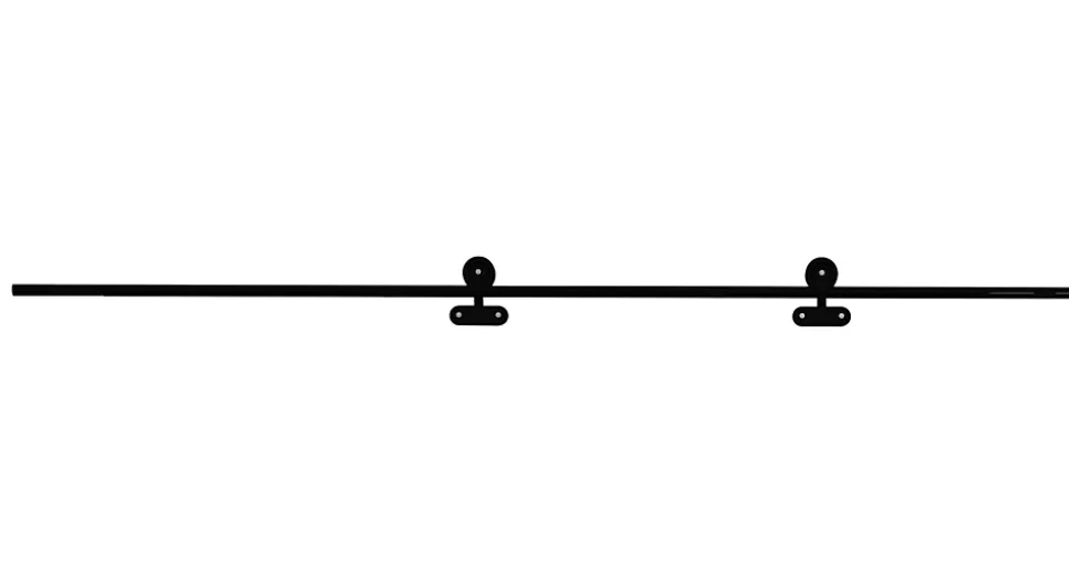Rail coulissant apparent pour portes coulissantes en verre MINIMO - MONDO + SABLE en 73 ou 83 ou 93 cm - AURYS NORMANDIE