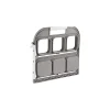 Range bouteilles pliable en plastique gris 6 compartiments Pratiko