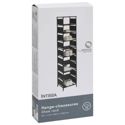 Range-chaussures Intissa 10 paires - Noir- 5five