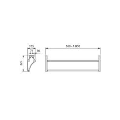 Rangechaussures pour intérieur d'armoire Self
