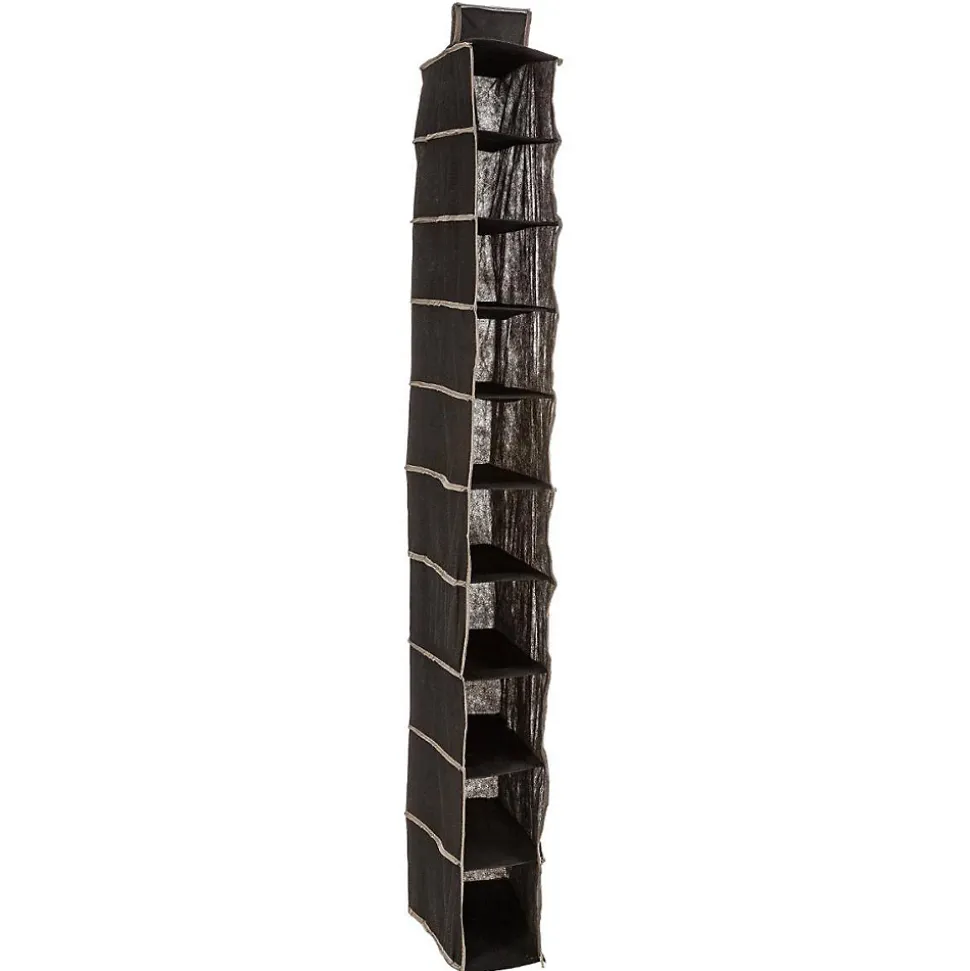 Range-chaussures x10 à accrocher Noir - 5Five