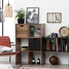 Rangement 6 bouteilles indus Effet bois foncé Mix N' Modul - 5Five