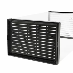 Rangement à chaussure - Boite à chaussures - Noires et transparentes crystal - Lot de 12