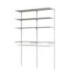 Rangement buanderie 2 colonnes avec 2 paniers H. 200 x L. 132 x P. 40 cm