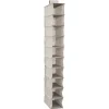 Rangement chaussures 10 cases Gris clair Orga - 5Five