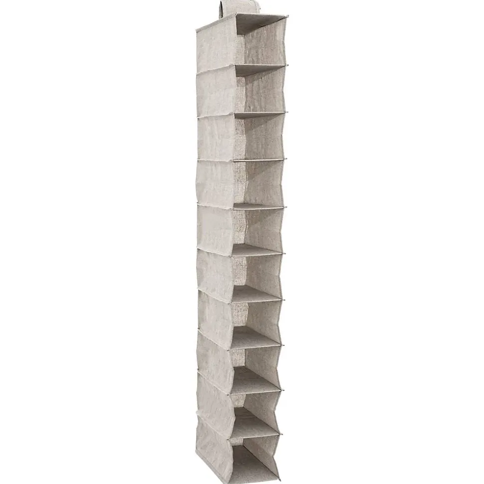 Rangement chaussures 10 cases Gris clair Orga - 5Five