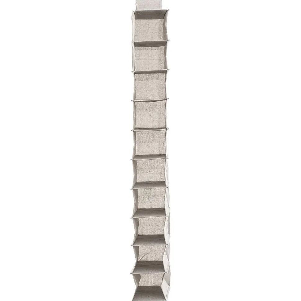 Rangement chaussures 10 cases Gris clair Orga - 5Five