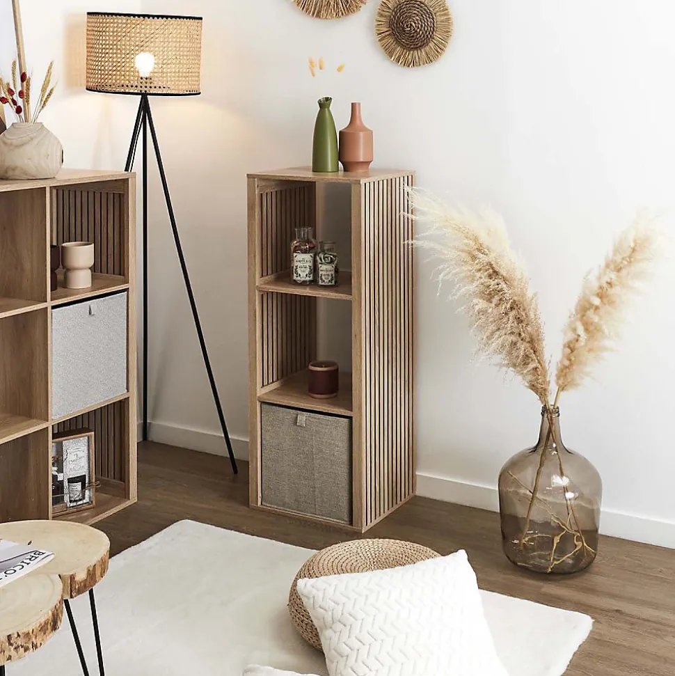 Rangement modulable en bois Klaus 3 cases