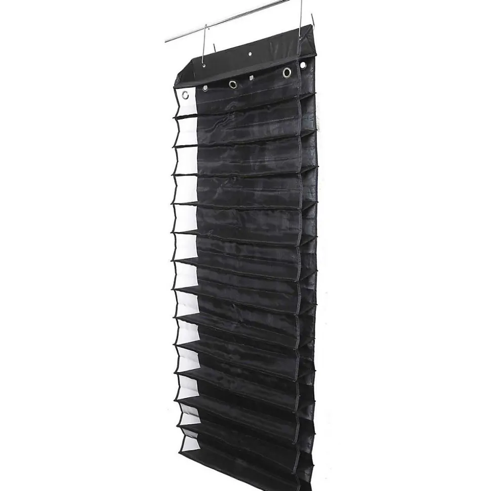 Rangement suspendu pour chaussures 13 paires 55x170 cm