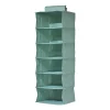 Range-pulls à suspendre 6 cases H. 90 cm x L. 30 cm Pratiks vert d'eau